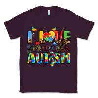 Plum i love someone with autism Classic Tee - LillyAllenDesigns