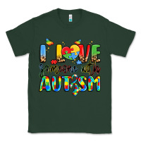 Sports Green i love someone with autism Classic Tee - LillyAllenDesigns