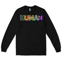 Black HUMAN Long Sleeve Tee - Bettercallsaul