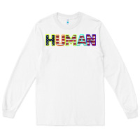 White HUMAN Long Sleeve Tee - Bettercallsaul