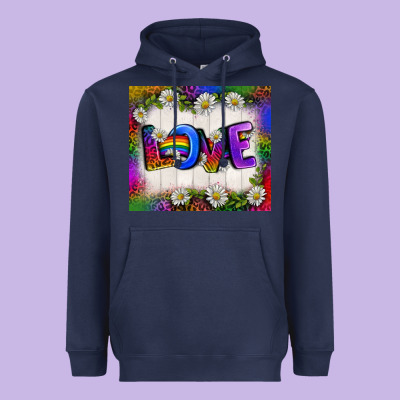 Western Love Lgbtq Tumbler Heavyweight Hoodie Designed By Bundleandbundleshop