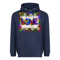 Navy Western Love LGBTQ Tumbler Heavyweight Hoodie - BundleAndBundleShop