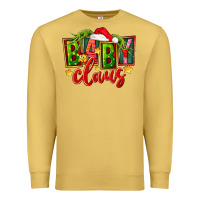Antique Gold christmas baby claus Premium Sweatshirt - FaDigitalArtStudio