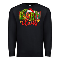 Black christmas baby claus Premium Sweatshirt - FaDigitalArtStudio