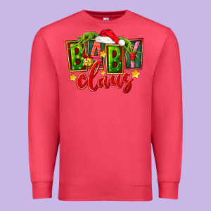Christmas Baby Claus Premium Sweatshirt Designed By Fadigitalartstudio