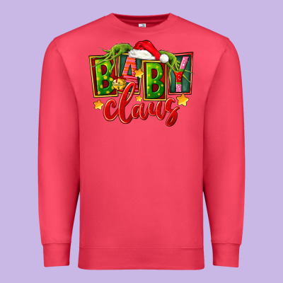 Christmas Baby Claus Premium Sweatshirt Designed By Fadigitalartstudio