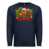Navy christmas baby claus Premium Sweatshirt - FaDigitalArtStudio
