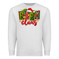 Oatmeal Heather christmas baby claus Premium Sweatshirt - FaDigitalArtStudio