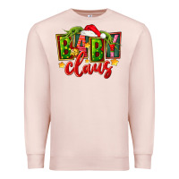 Pale Pink christmas baby claus Premium Sweatshirt - FaDigitalArtStudio