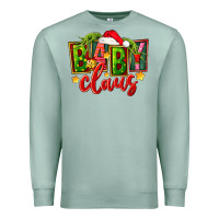 Seafoam christmas baby claus Premium Sweatshirt - FaDigitalArtStudio