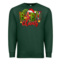 Sports Green christmas baby claus Premium Sweatshirt - FaDigitalArtStudio