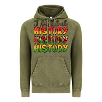 Vintage Olive i am black history Vintage Hoodie - LillyAllenDesigns