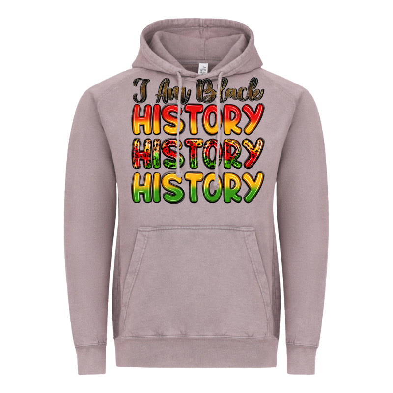 I Am Black History Vintage Hoodie by LillyAllenDesigns | Teevron