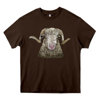 Rambouillet Sheep Head Heavy Core Tee | Teevron