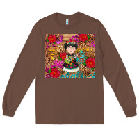 Chestnut Mexican girl Long Sleeve Tee - RanaPortraitStore