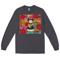 Smoke Mexican girl Long Sleeve Tee - RanaPortraitStore