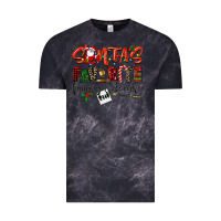 Cloud Black santa's favorite family advocate Vintage Tee - LillyAllenDesigns