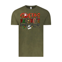 Vintage Olive santa's favorite family advocate Vintage Tee - LillyAllenDesigns