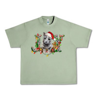 Oil Green Russian Blue Cat Joy Urban Heavy Tee - LillyAllenDesigns