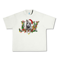 Pistachio Russian Blue Cat Joy Urban Heavy Tee - LillyAllenDesigns