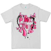 Dove Grey pink vibes Premium Tee - MaliasSmallBusiness