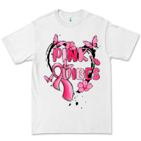 White pink vibes Premium Tee - MaliasSmallBusiness