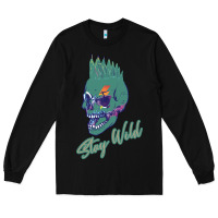 Black Stay Wild Long Sleeve Tee - Bettercallsaul