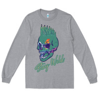Heather Grey Stay Wild Long Sleeve Tee - Bettercallsaul