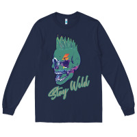 Navy Stay Wild Long Sleeve Tee - Bettercallsaul