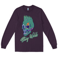 Plum Stay Wild Long Sleeve Tee - Bettercallsaul