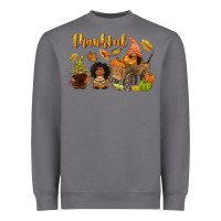 Storm Thankful afro gnome Heavyweight Sweatshirt - NancyCooperArtShop