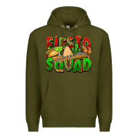 Army Green Fiesta squad Premium Hoodie - FaDigitalArtStudio