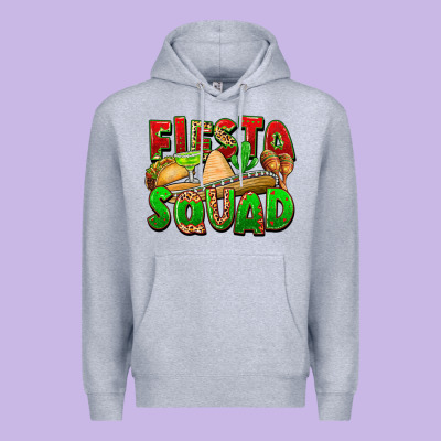 Fiesta Squad Premium Hoodie Designed By Fadigitalartstudio