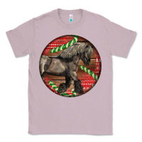 Lilac Belgian Horse Christmas Classic Tee - LillyAllenDesigns