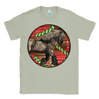 Matcha Belgian Horse Christmas Classic Tee - LillyAllenDesigns