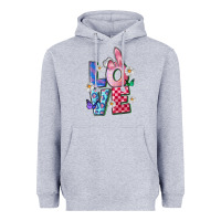 Heather Grey easter love Heavyweight Hoodie - FaDigitalArtStudio