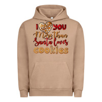 Pigment Burro i love you more than santa loves cookies Urban Hoodie - LillyAllenDesigns