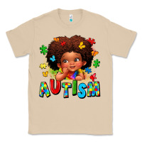 Mushroom autism afro girl Classic Tee - LillyAllenDesigns