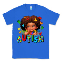 True Royal autism afro girl Classic Tee - LillyAllenDesigns