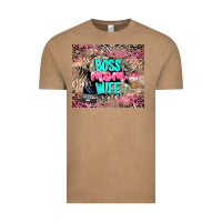Vintage Coffee boss mom wife Vintage Tee - LillyAllenDesigns