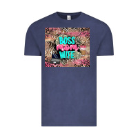 Vintage Denim boss mom wife Vintage Tee - LillyAllenDesigns
