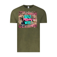 Vintage Olive boss mom wife Vintage Tee - LillyAllenDesigns
