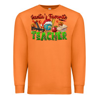 Carrot Santa's Favorite Teacher Premium Sweatshirt - FaDigitalArtStudio