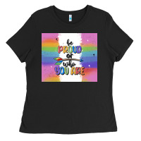 Black be proud of who you are Ladies Tee - MaliasSmallBusiness