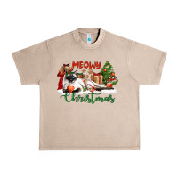 French Oak siamese cat meowy christmas Urban Heavy Tee - LillyAllenDesigns