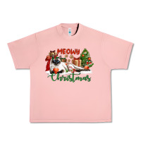Salmon siamese cat meowy christmas Urban Heavy Tee - LillyAllenDesigns
