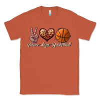 Copper peace love basketball Classic Tee - JahusDesignShop