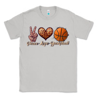 Moon Dust peace love basketball Classic Tee - JahusDesignShop