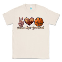 Natural peace love basketball Classic Tee - JahusDesignShop