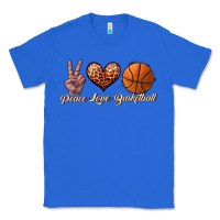 True Royal peace love basketball Classic Tee - JahusDesignShop